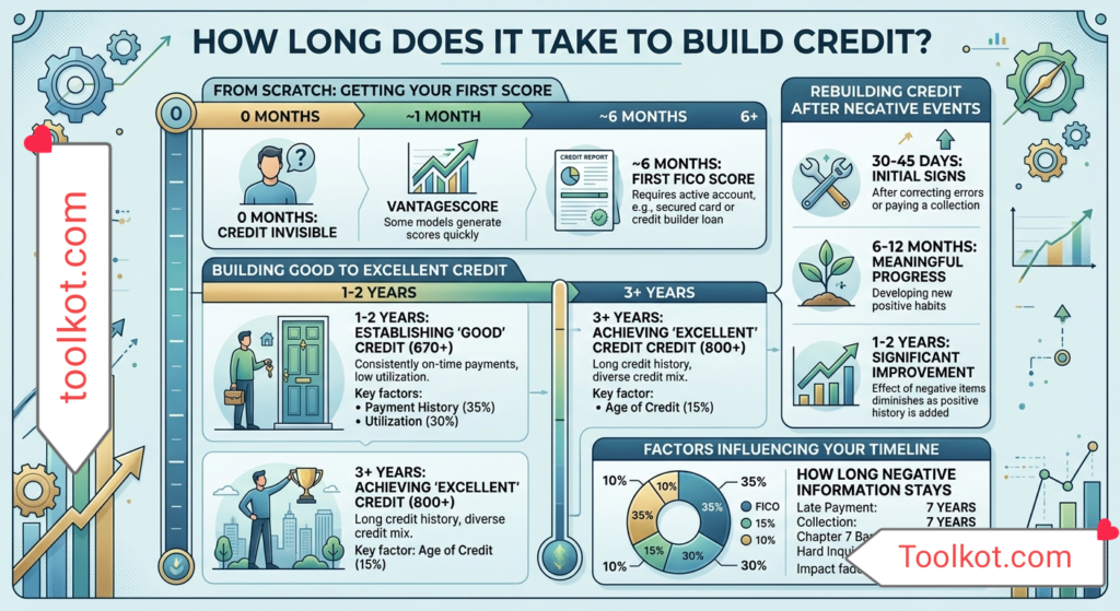How Long does it Take to Build Credit